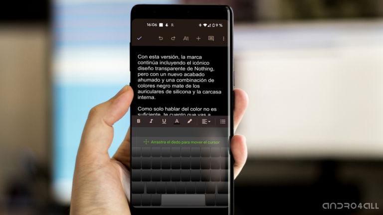 Tu móvil Android esconde un trackpad: así puedes activarlo