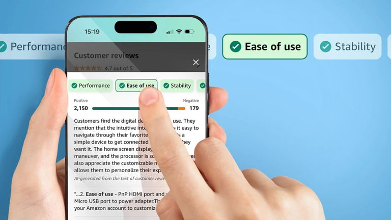 Amazon usará la Inteligencia Artificial para crear reseñas de sus productos