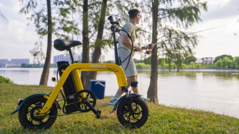 Parece un juguete, pero esta nueva bicicleta eléctrica será la reina de los maleteros