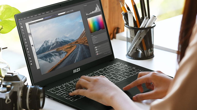 Baja de precio el MSI con Ryzen 5 y 16 GB para trabajar y estudiar sin límites