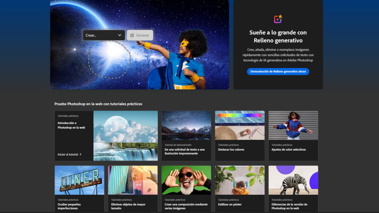 Adobe estrena Photoshop web con IA: así es la versión para navegadores de su editor más popular