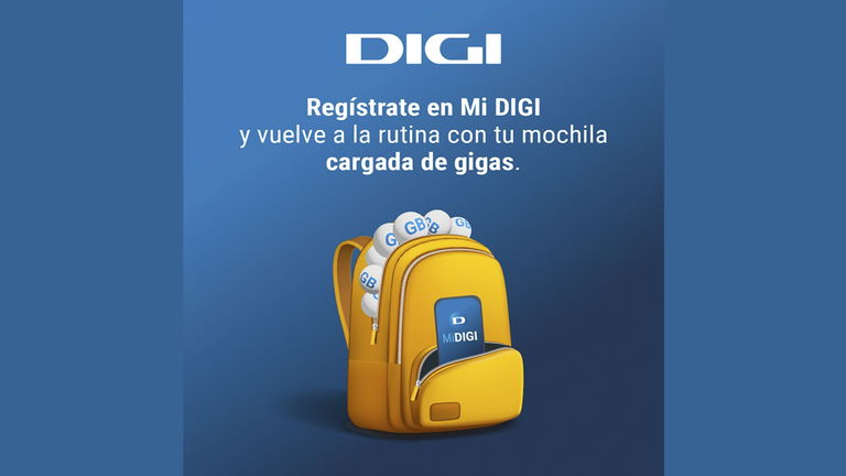 Digi te regala 50 GB si te registras en su app