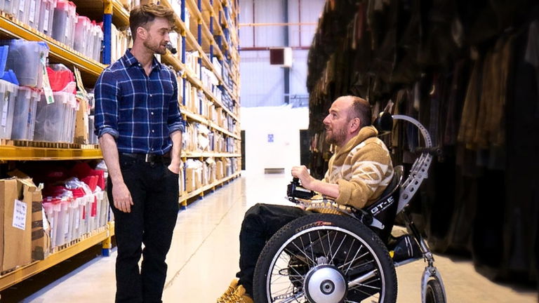 Daniel Radcliffe prepara un documental sobre su ex doble de acción en Harry Potter