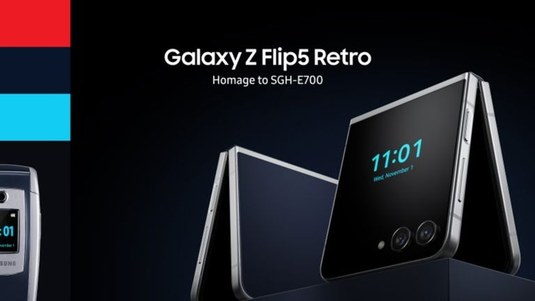 Oh, la nostalgia: nuevo Galaxy Z Flip5 Retro como homenaje a un teléfono mítico de Samsung