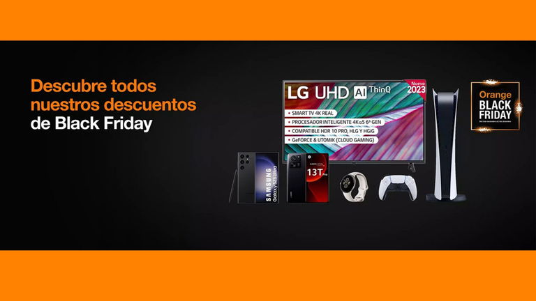 Móviles con más de 300 euros de descuento en el Black Friday de Orange