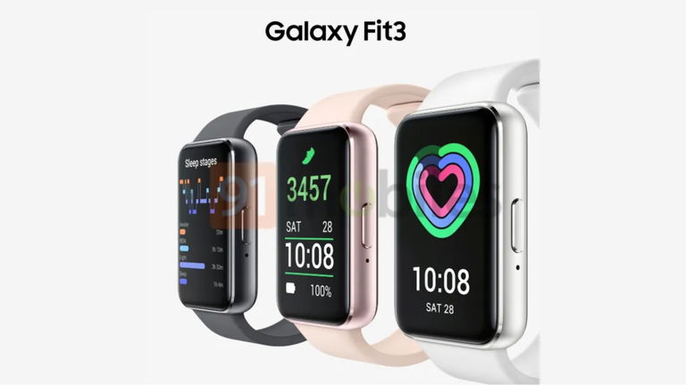 Samsung Galaxy Fit3: así es la nueva pulsera de actividad de Samsung que llegará junto a los Galaxy S24