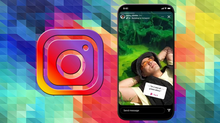 La IA generativa llega a Instagram para que puedas cambiar el fondo de tus Historias