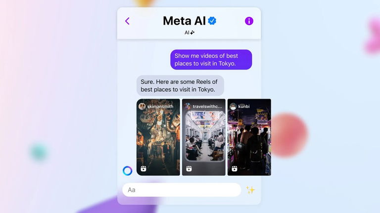 Meta prueba más de 20 funciones de IA en WhatsApp, Instagram y Facebook