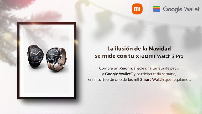 Pagar con tu móvil Xiaomi usando Google Wallet ahora tiene premio: entrarás en el sorteo de un smartwatch