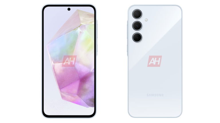 El Samsung Galaxy A35 se filtra en imágenes, confirmando que no estará fabricado en metal