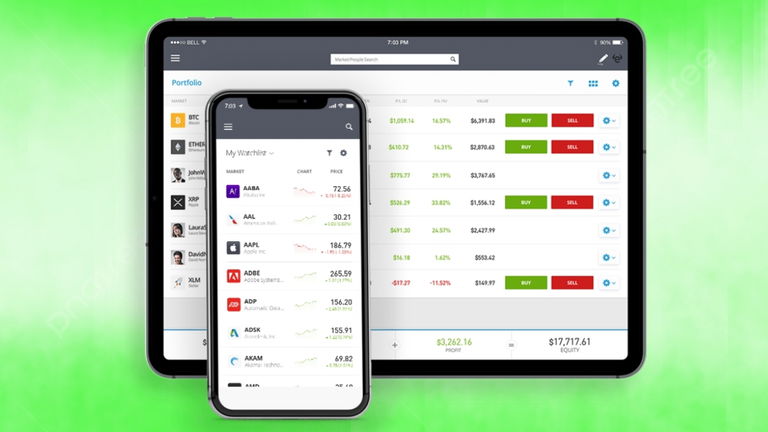 Invertir desde el móvil con eToro: funcionamiento y opiniones sobre esta aplicación de trading