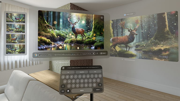 La edición de imágenes con IA generativa de Adobe Firefly llega a Apple Vision Pro