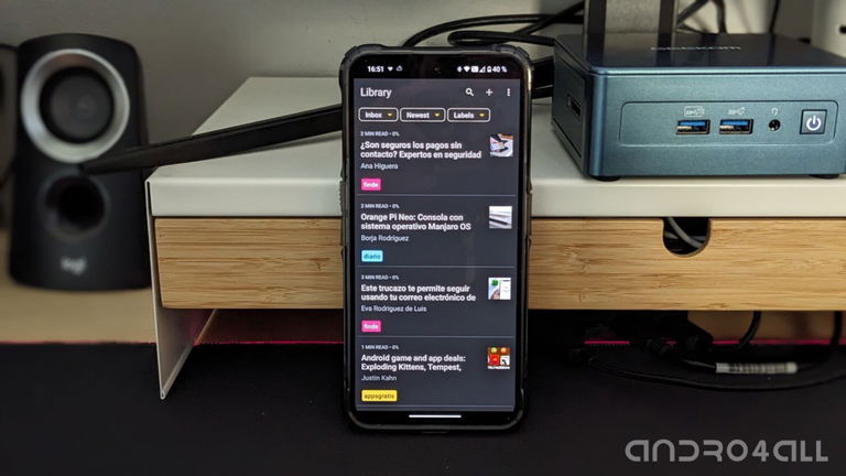 Ni Pocket ni Raindrop: esta es la app Android que uso desde principios de año para organizar mis enlaces