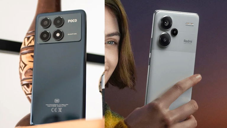 Comparativa POCO X6 Pro 5G vs Redmi Note 13 Pro Plus 5G: todas las diferencias y cuál es mejor compra