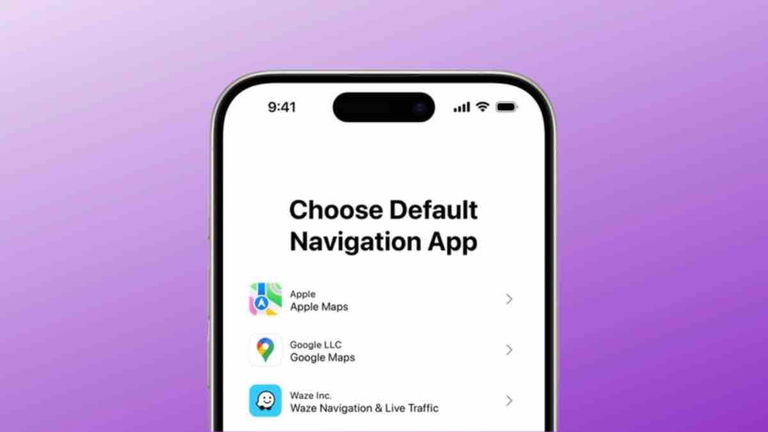 Apple permitirá elegir la app de Mapas por defecto en iOS 18