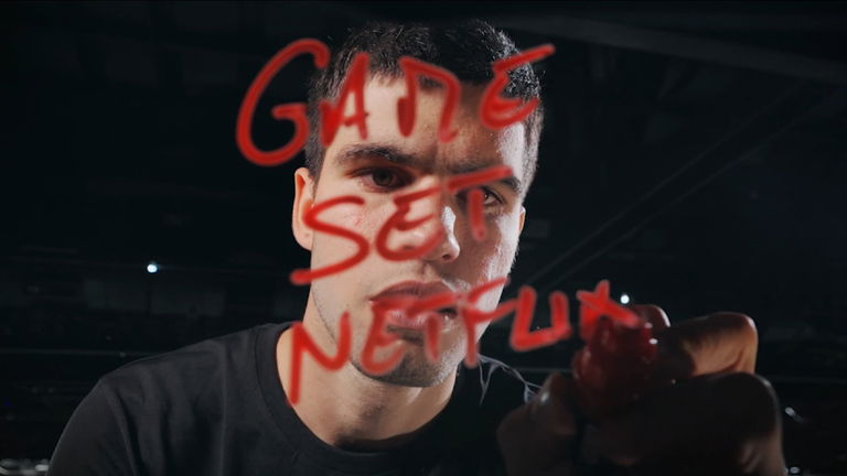 Carlos Alcaraz sigue abonado a Netflix, esta vez con su propia docuserie