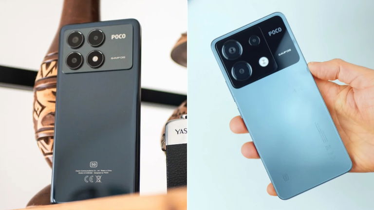 Comparativa POCO X6 Pro 5G vs POCO X6 5G: todas las diferencias y cuál es mejor