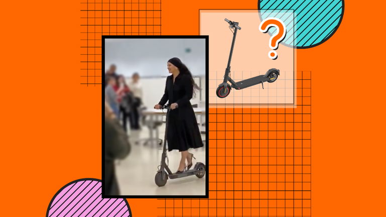 Este es el modelo de patinete que usó Rosalía en las oficinas de Inditex