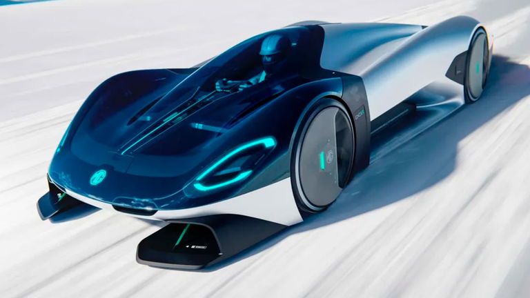 Acaban de presentar un coche futurista tan rápido que 'vuela'. No lo podrás comprar jamás