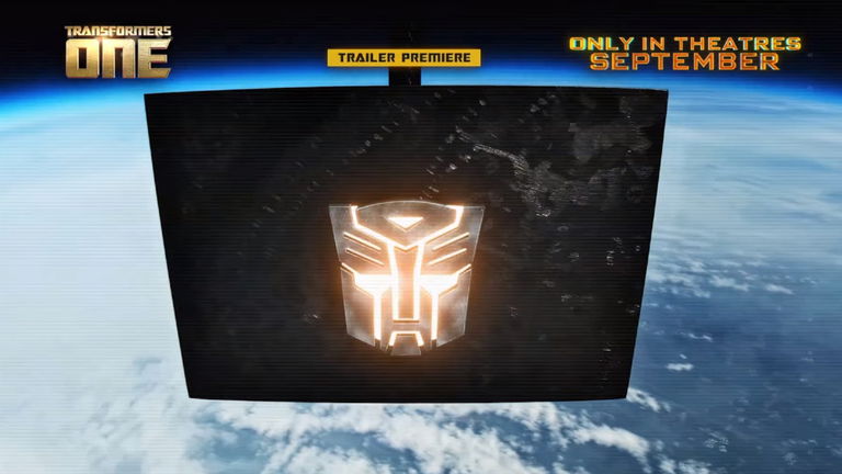 El primer tráiler de 'Transformers One' se ha lanzado desde el espacio, con fecha de estreno incluida