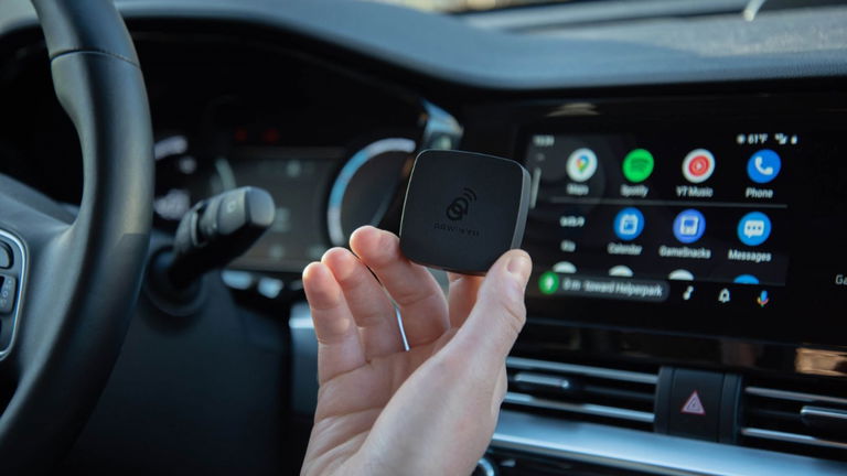 Este aparato lleva Android Auto inalámbrico a cualquier coche (y está al mejor precio por tiempo limitado)