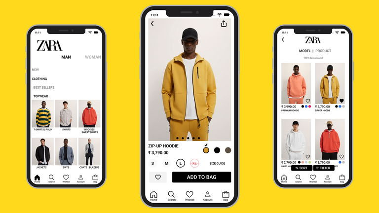 Cómo pagar en tienda con la app de Zara