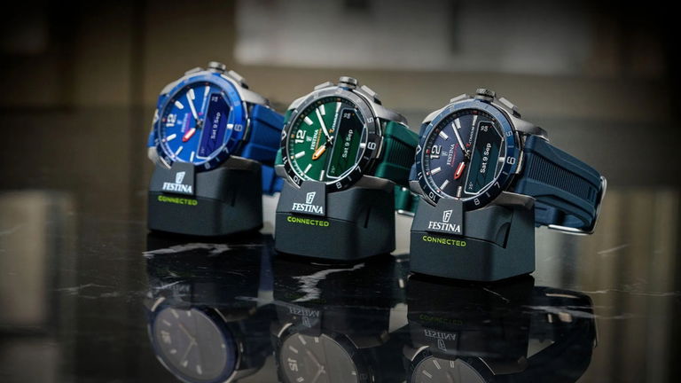 Relojes de lujo con alma de smartwatch: así son los nuevos Festina Connected D y Lotus Connected D