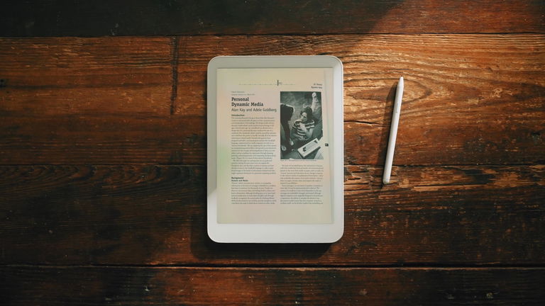 Esta tablet Android tiene la pantalla "e-Ink" con la mayor frecuencia de refresco de la historia: promete cambiarlo todo