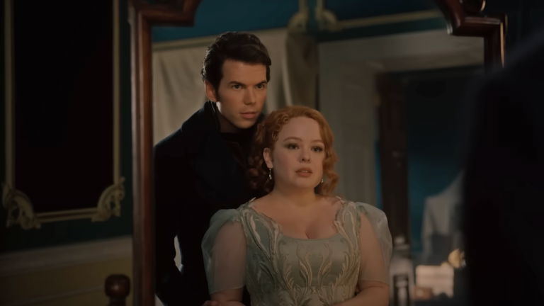 El final de la temporada 3 de 'Los Bridgerton' eclipsa los estrenos de la semana de Netflix. ¿Cómo acabará la historia de amor de Colin y Penelope?