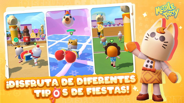 Descubre el nuevo Mobile Party, una hilarante mezcla de 'battle royale' con Mario Party