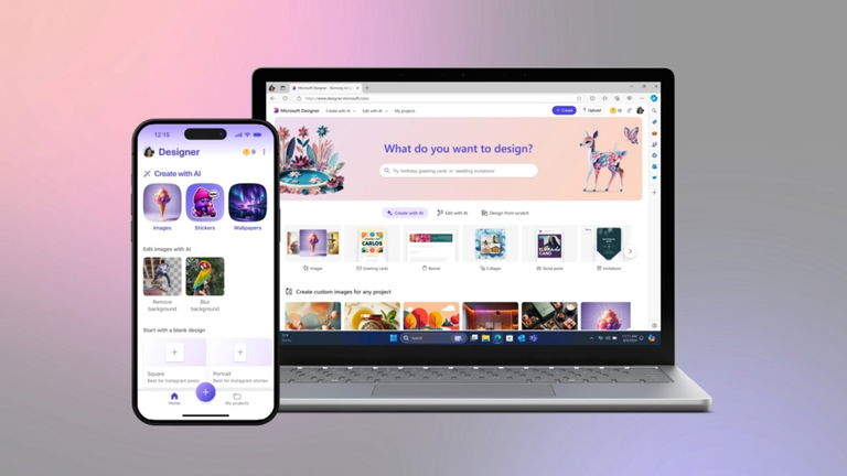 Ya puedes descargar la nueva app de Microsoft para editar imágenes con IA