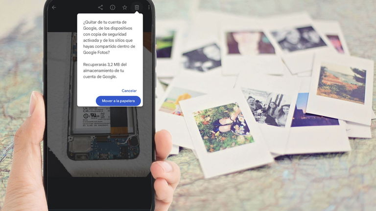 Cómo borrar fotos de Google Fotos pero no de la galería