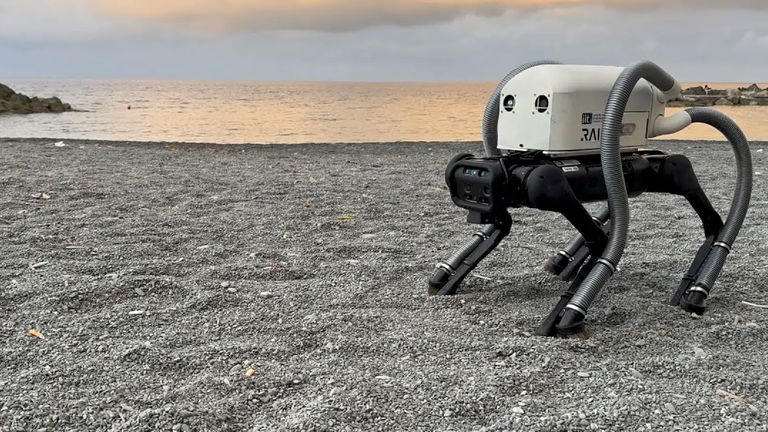 El robot aspirador definitivo: tiene cuatro patas y funciona incluso en los terrenos más difíciles