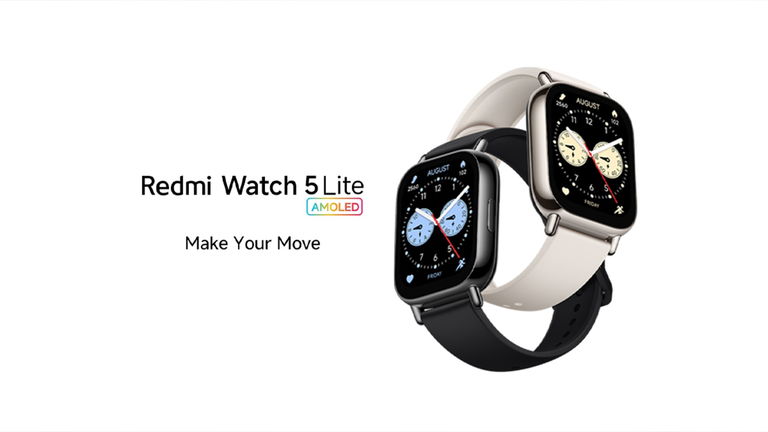 Nuevo Redmi Watch 5 Lite: un reloj con diseño inspirado en Apple Watch y batería de 18 días por menos de 50 euros