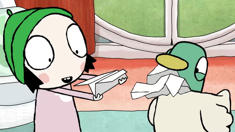 Esta serie es como 'Bluey' pero con un toque mucho más perturbador en su estilo. Lo mejor de todo es que la puedes ver completamente gratis