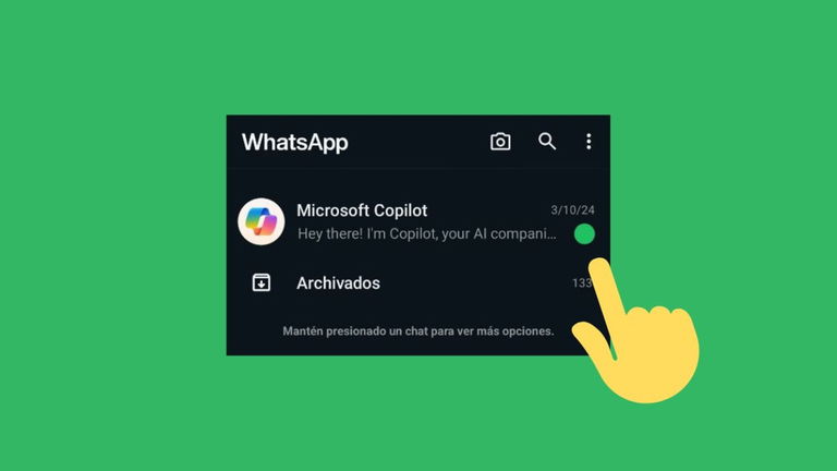 Cómo marcar un chat como no leído en WhatsApp