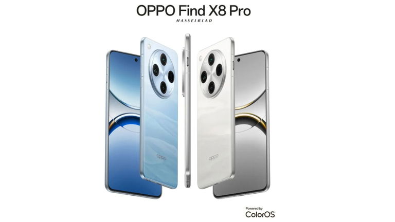 El OPPO Find X8 Pro llega a Europa el próximo 21 de noviembre con ColorOS 15 y un sistema fotográfico premium