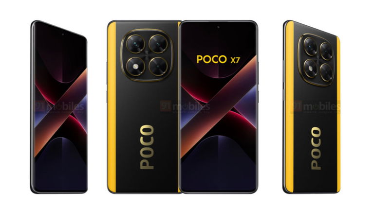 El diseño de los POCO X7 y POCO X7 Pro se acaba de filtrar en imágenes oficiales