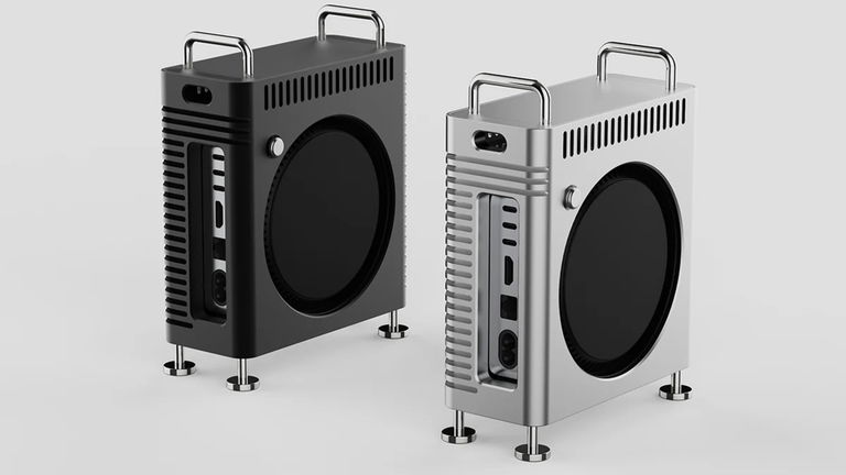 ¿Tienes un Mac mini? Vas a querer esta carcasa que lo transforma en un Mac Pro en miniatura