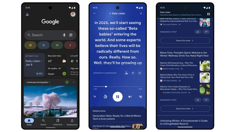 Google te creará un podcast personalizado sobre los temas que más te interesen