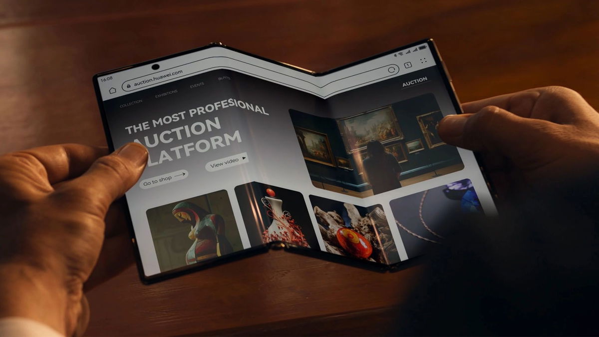 Tres pliegues no son suficientes: el próximo smartphone de HUAWEI podría ser un plegable cuádruple