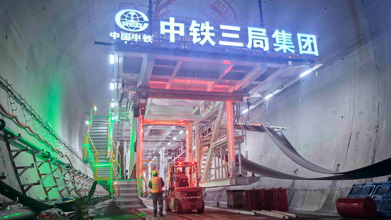 China tiene el proyecto más ambicioso del mundo: una perforación con una tuneladora del futuro