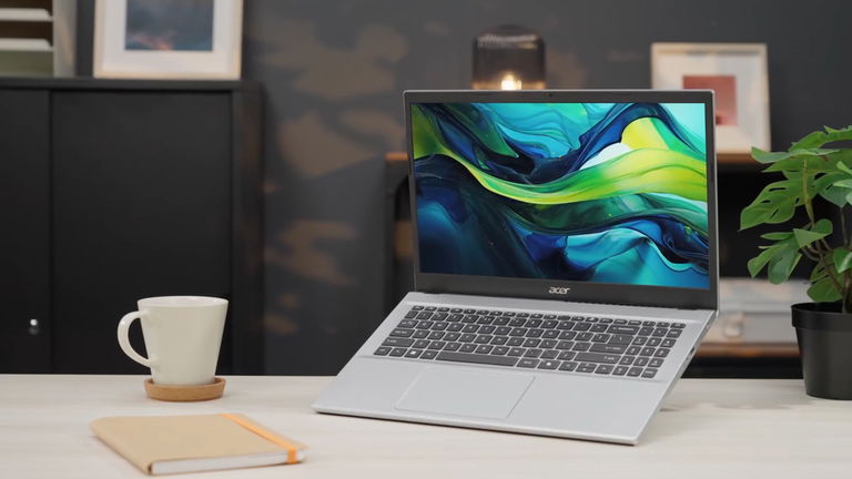 Este portátil Acer de 15,6" con SSD y 150 euros de descuento es perfecto para trabajar y estudiar