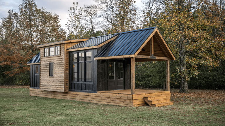 Esta pequeña casa prefabricada de lujo promete hogares baratos y comodidades para todo el mundo