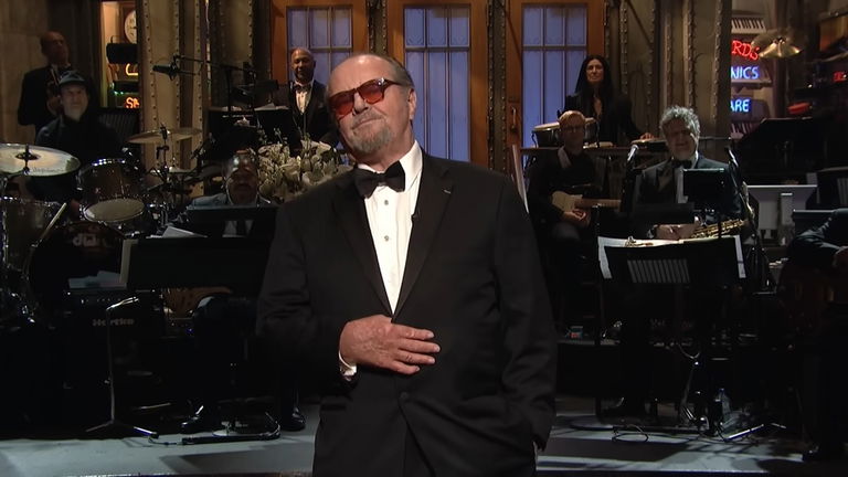 Dos años después, Jack Nicholson reaparece en televisión gracias a Adam Sandler y Saturday Night Live