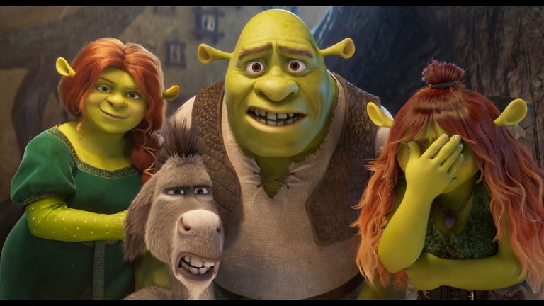 Primer tráiler de 'Shrek 5', que rediseña a sus protagonistas y retrasa su estreno medio año