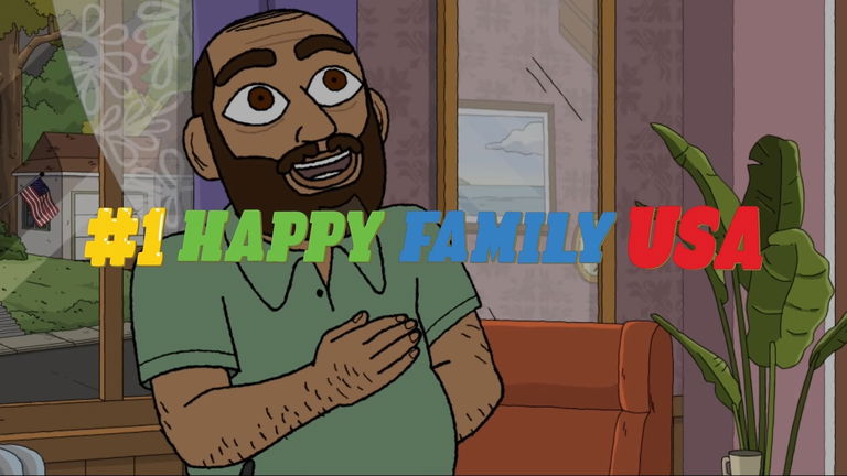 A24 presenta su serie animada para Prime Video, '#1 Happy Family USA', protagonizada por una familia musulmana tras el 11-S