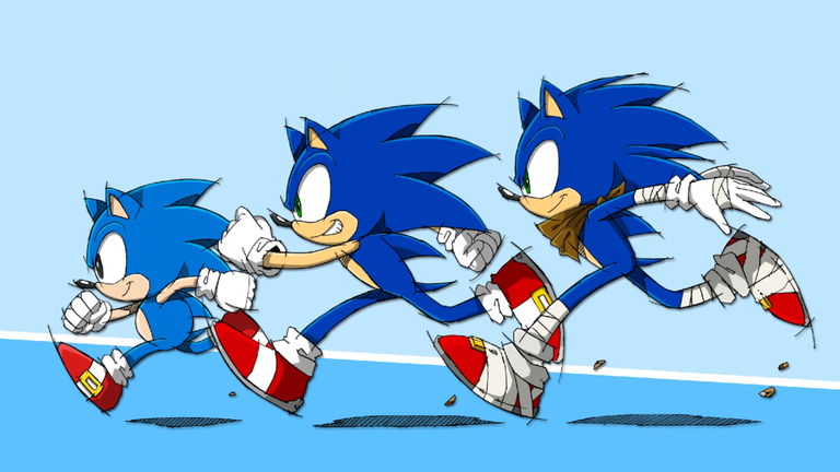 Sonic tiene su propia cronología. El lavado de cara de la web oficial del erizo trae la sorpresa