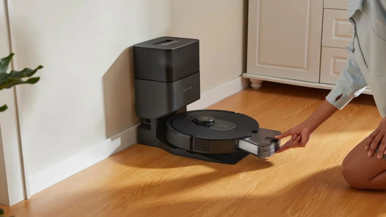 Buen precio y marca top: este es robot aspirador con base de vaciado automático desploma su precio a la mitad
