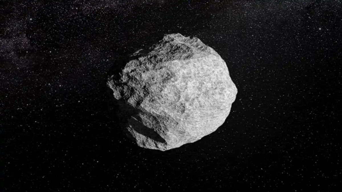 No va a impactar contra la Tierra, sino contra la Luna, y este...